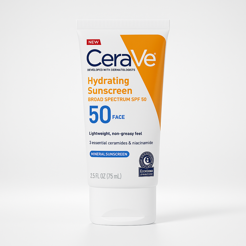 Hydrating Mineral Sunscreen Broad Spectrum SPF 50 (Original)