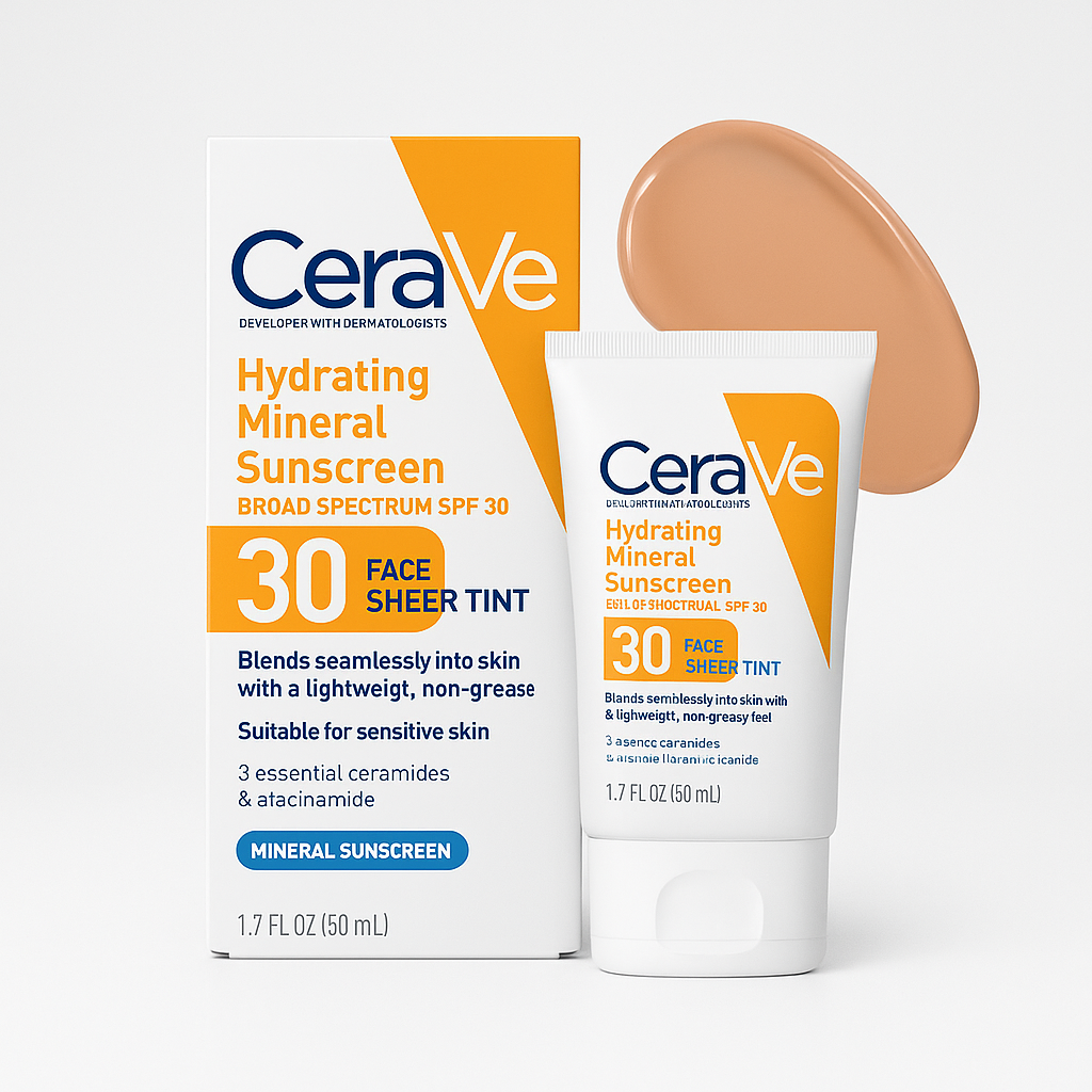 Hydrating Mineral Sunscreen SPF 30 Face Sheer Tint (Original)